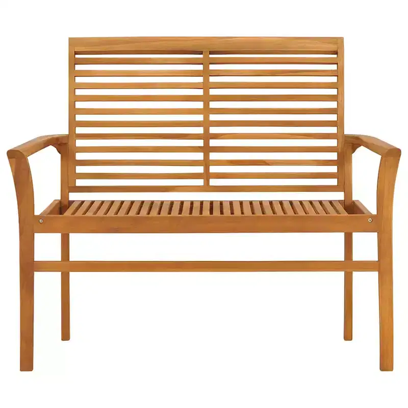 Garden Bench Natural Teak Teak Wood Standard Durable