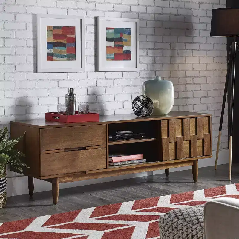 Chasin 70 Wide Tv Stand - Brown - iNSPIRE Q