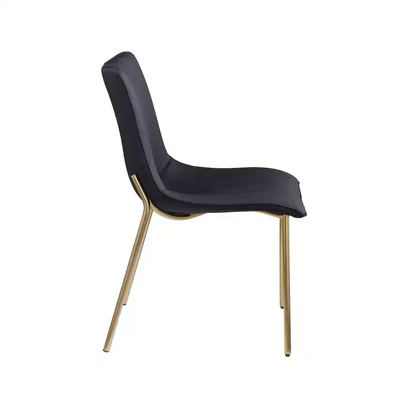 Meridian Furniture,Isla Vegan Leather Dining Chair, Set of 2