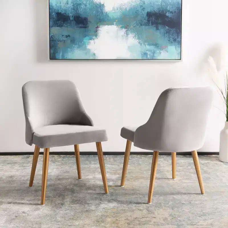 Lulu Upholstered Dining Chair (Set of 2) - DCH6200 - Safavieh