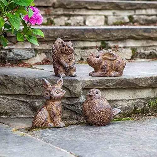 Woodland Creatures Garden Ornaments -  Resin Squirrel Only