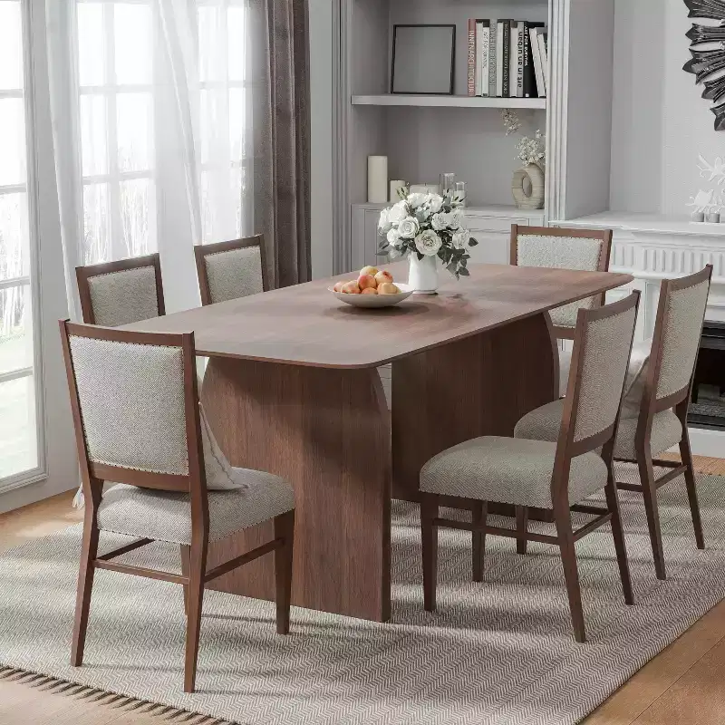 Modern Wood Dining Table – Kitchen & Dining Room Table