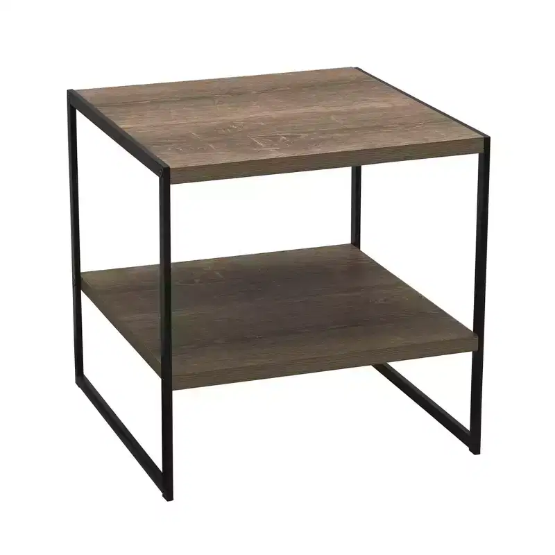Household Essentials Jamestown Square End Table