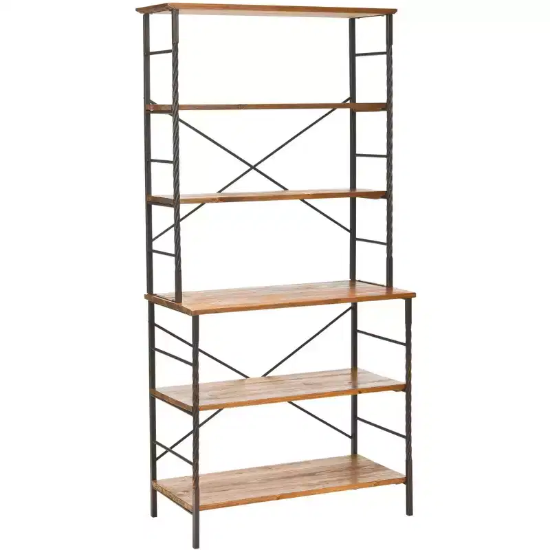 Bookshelf frame crafted of Fir Wood