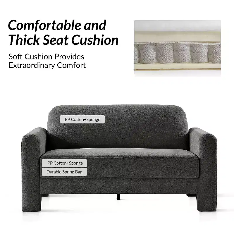 Felisa Modern Loveseats Sofa|ART OF LIVING DESIGNS