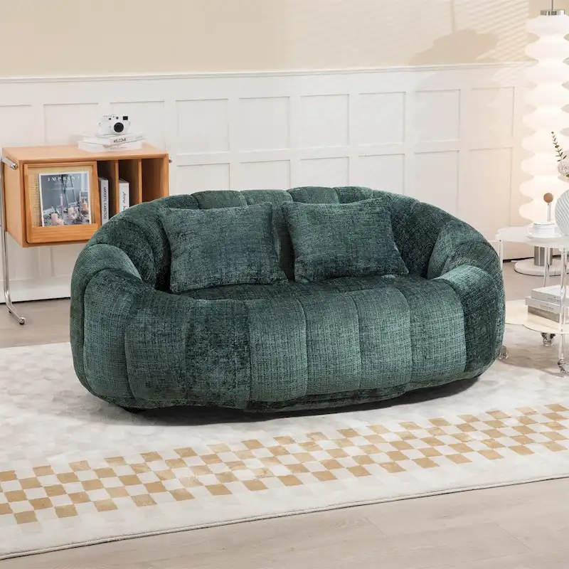 Bean Bag Chair with Foam Filling