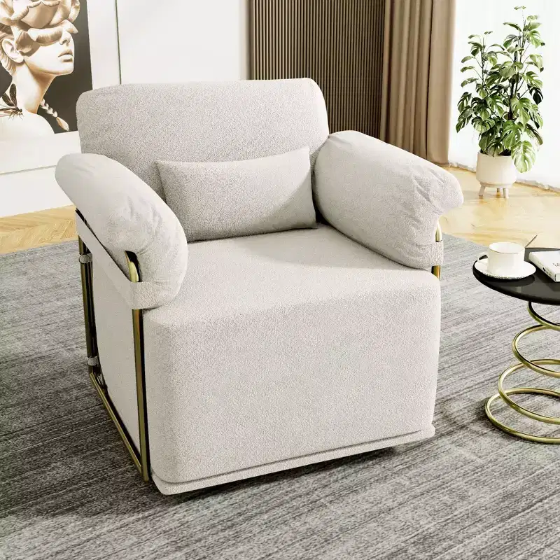 Square Swivel Accent Chair