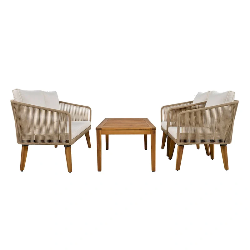 ZZ 4-Piece Patio Conversation Set