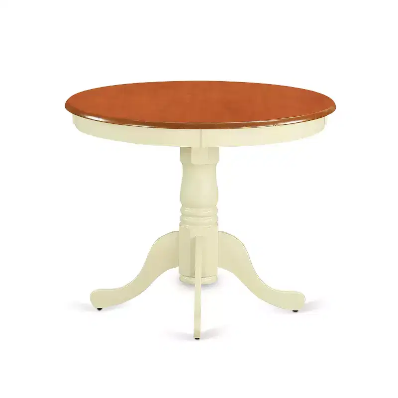 HomeStock Antique Small Dining Table Set With Chairs