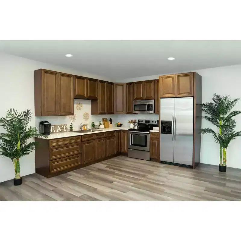 CASAINC 30 in. W x 24 in. D x 34.5 in. H Base Kitchen Cabinet with Drawer and Soft-Close Hinges  Plywood RTA Cabinet