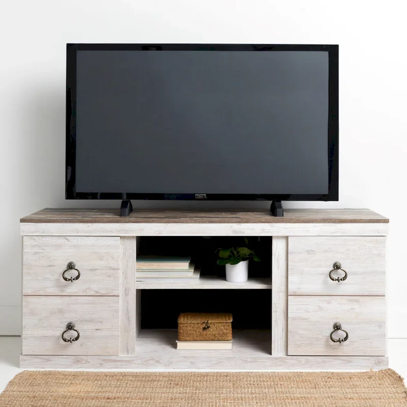 Woodgrain 60-inch TV Stand