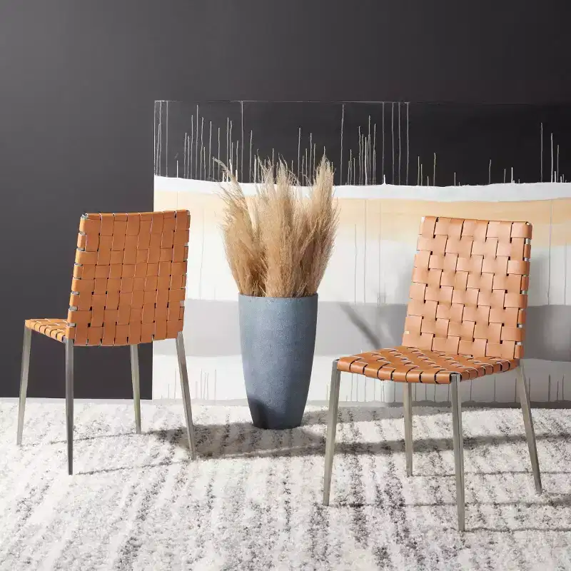 Rayne Woven Dining Chair (Set of 2) - DCH3006 - Safavieh