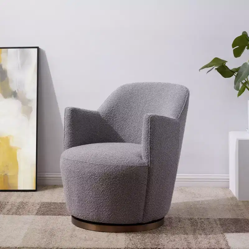 Christian Swivel Accent Chair - SFV4797 - Safavieh Couture