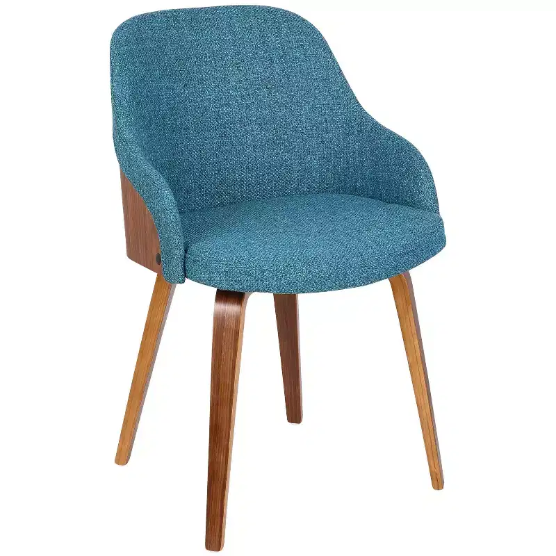 Bacci Mid Century Modern Dining Accent Chair - Lumisource