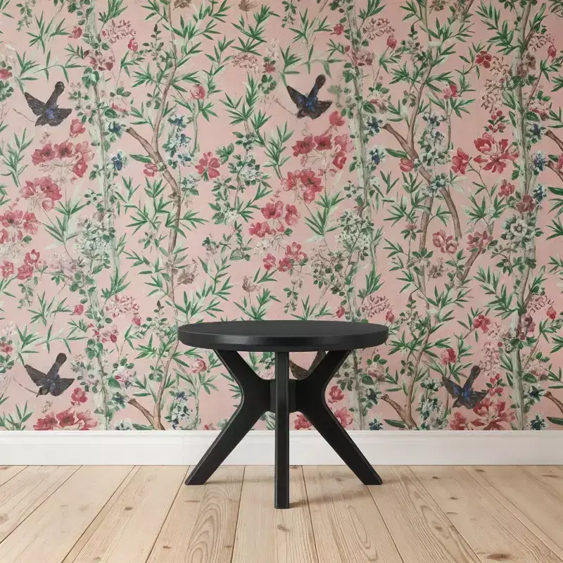 Cross Leg Round Side Table (24in x 24in / 610mm x 610mm)