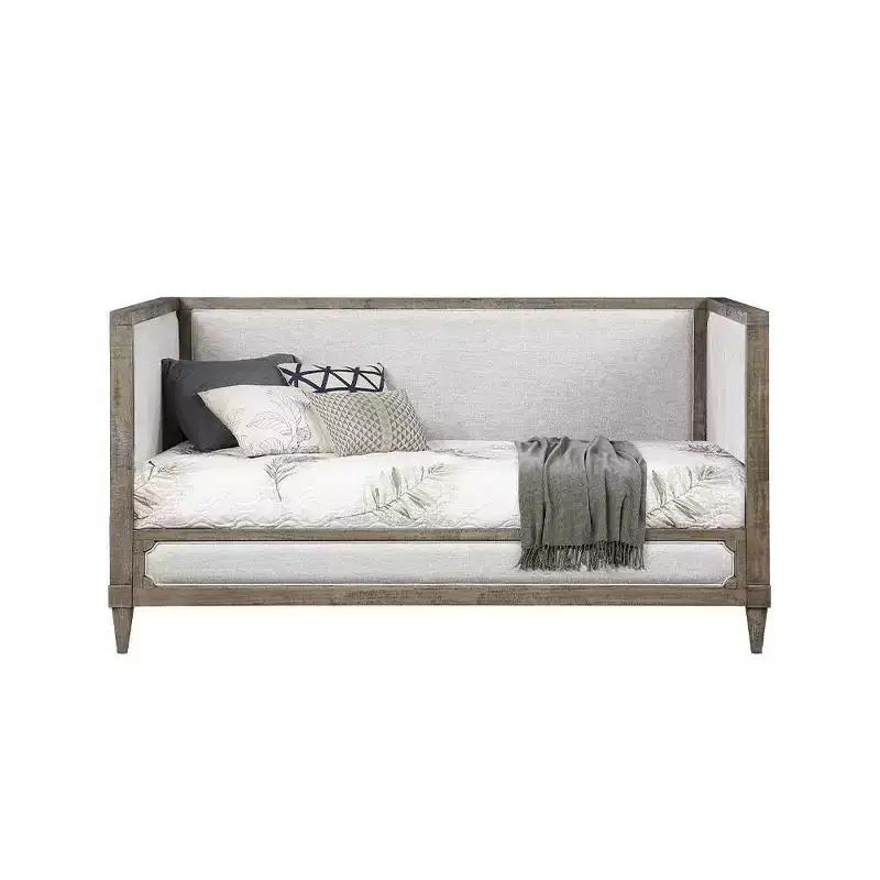 82" Artesia Adjustable Full Daybed Beds Black - Acme Furniture: Metal Frame, No Trundle, Suitable for Kids