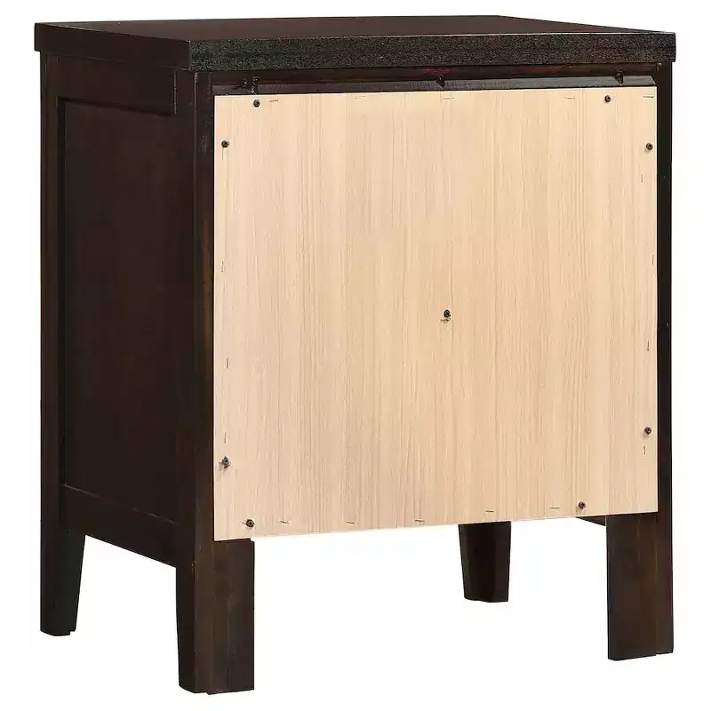 Coaster,Carlton 2-drawer Nightstand Cappuccino