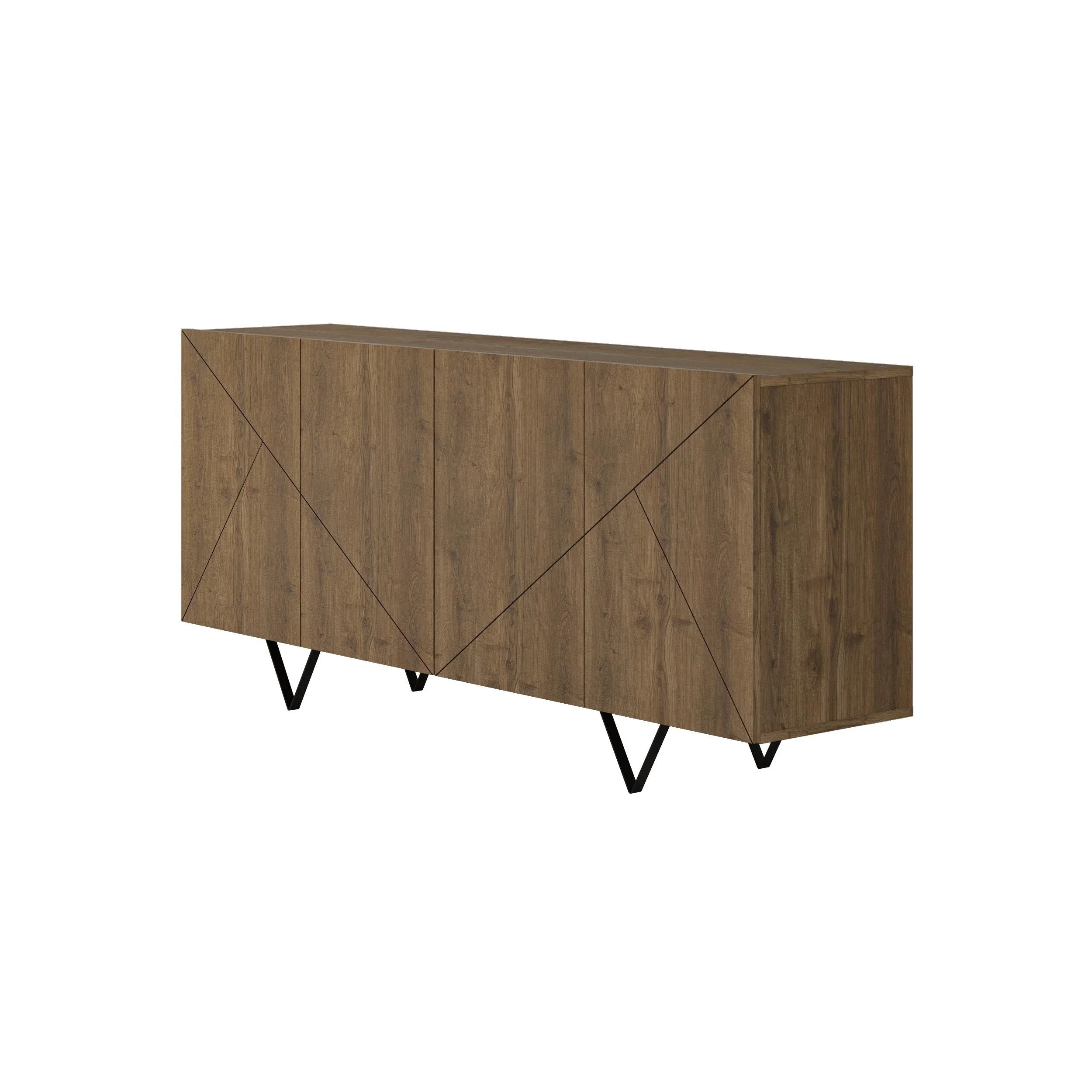 4 Door Sideboard Storage Unit