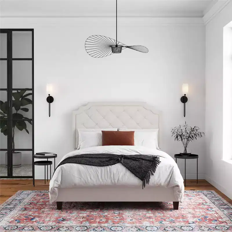 Novogratz Eloise Upholstered Platform Bed