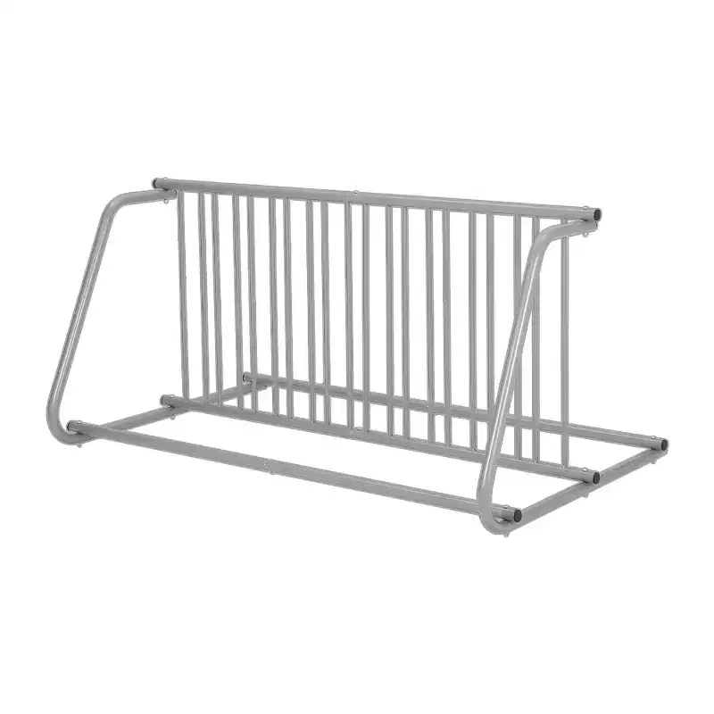 Floor Bike Rack,Single-Side 5-Bike Rack, Grid Bike Rack In Ground,Freestanding Bicycle Floor Parking Stand,Stand Bike Racks for Garages Streets