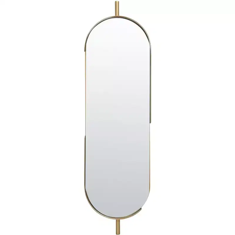 Nicoli Mirror - 12 x 43 - MRR3051 - Brass - Safavieh