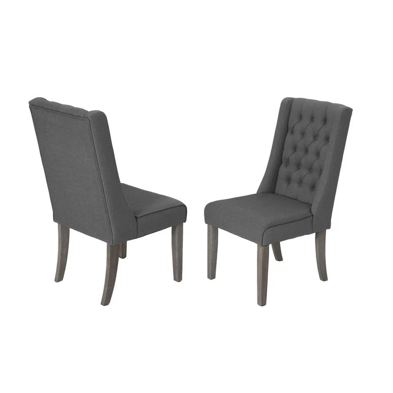 Best Quality Furniture 9-piece Rustic Extending Grey Dining Set