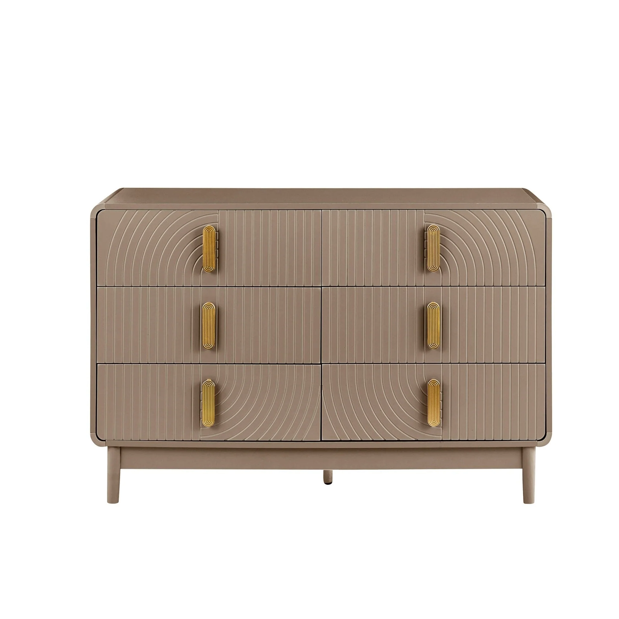 6 Drawer Chest - Taupe