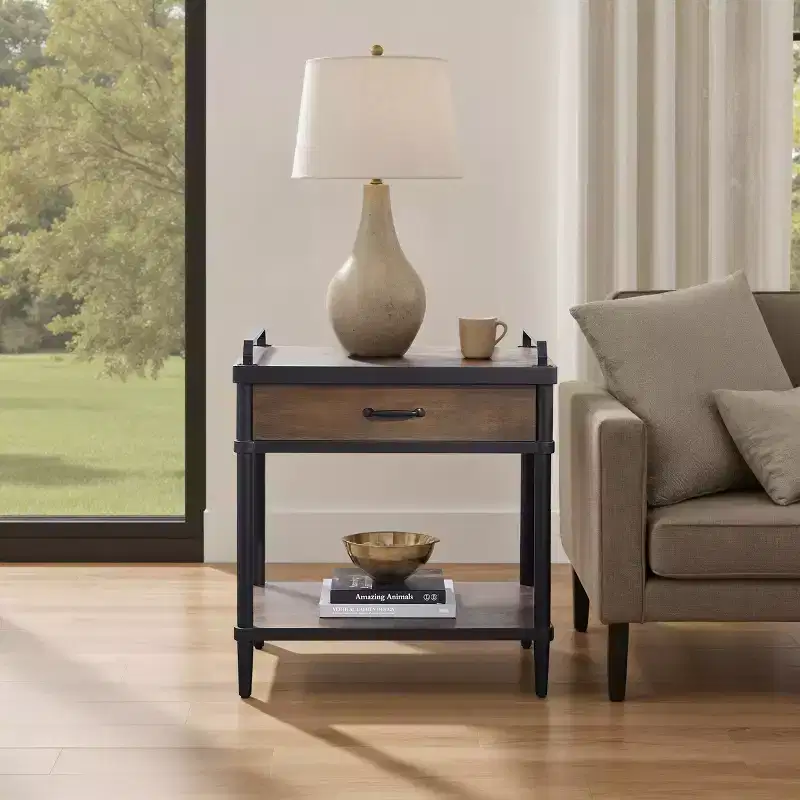 Modern Metal Frame Bookcase