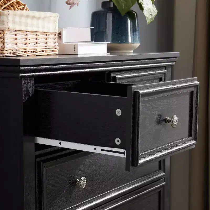 Wood Composite 6-Drawer Dresser 44.3''H x 31.5''W x 15.75''D