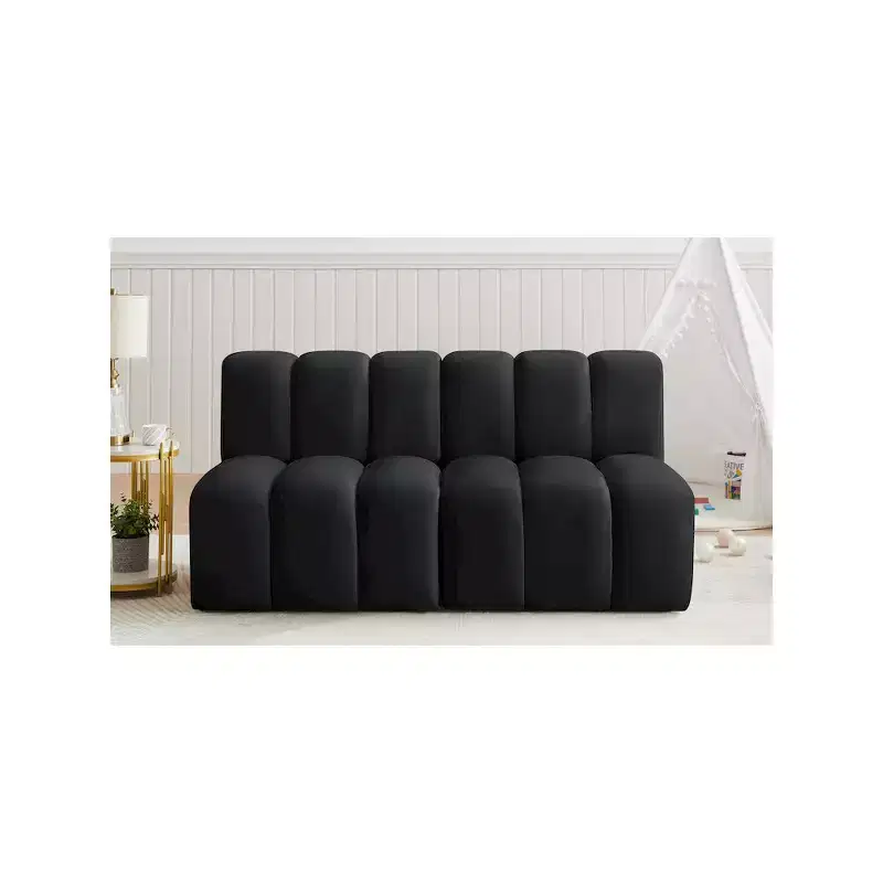 Meridian Furniture,Arc Velvet Modular Sofa