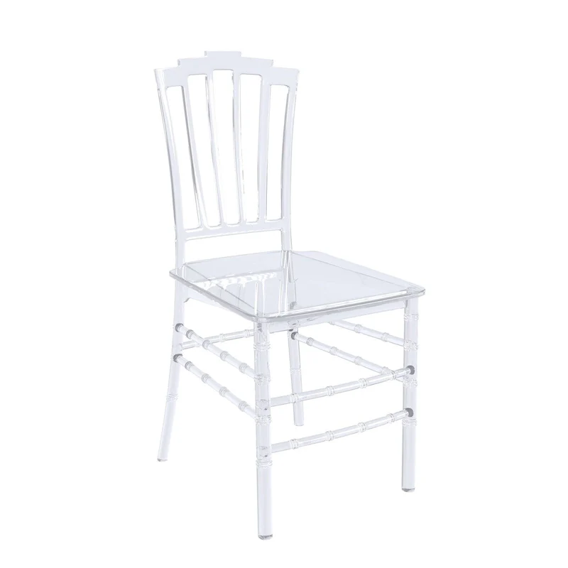 Synth Modern Clear Acrylic Windsor Back Dining Chair – Transparent Side Chair