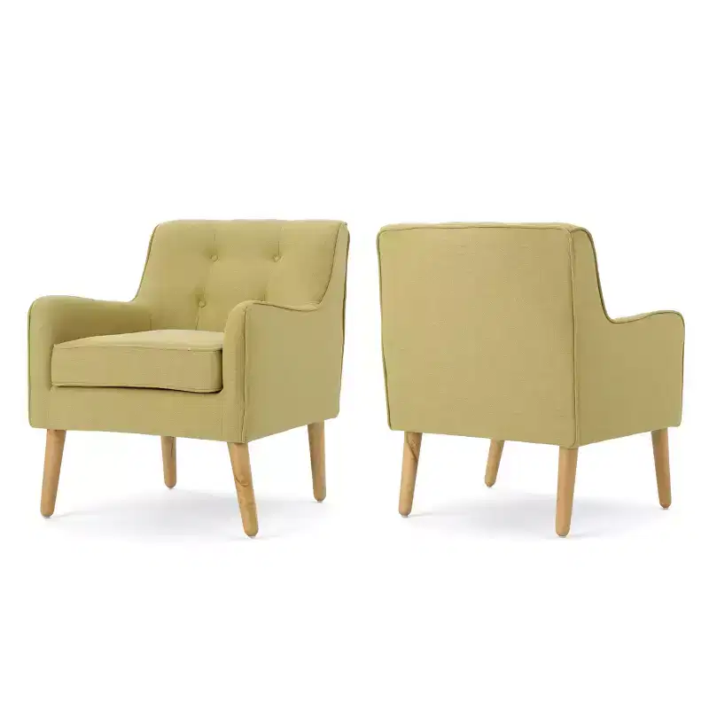 Set of 2 Felicity Mid-Century Armchairs - Christopher Knight Home