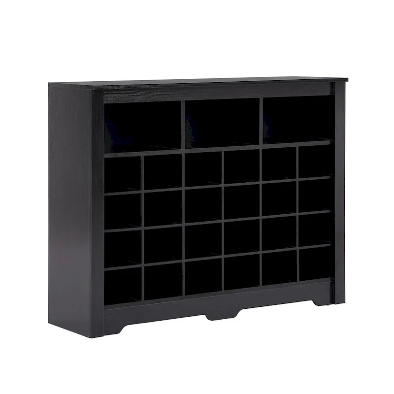 24-Cubby Shoe Storage Console