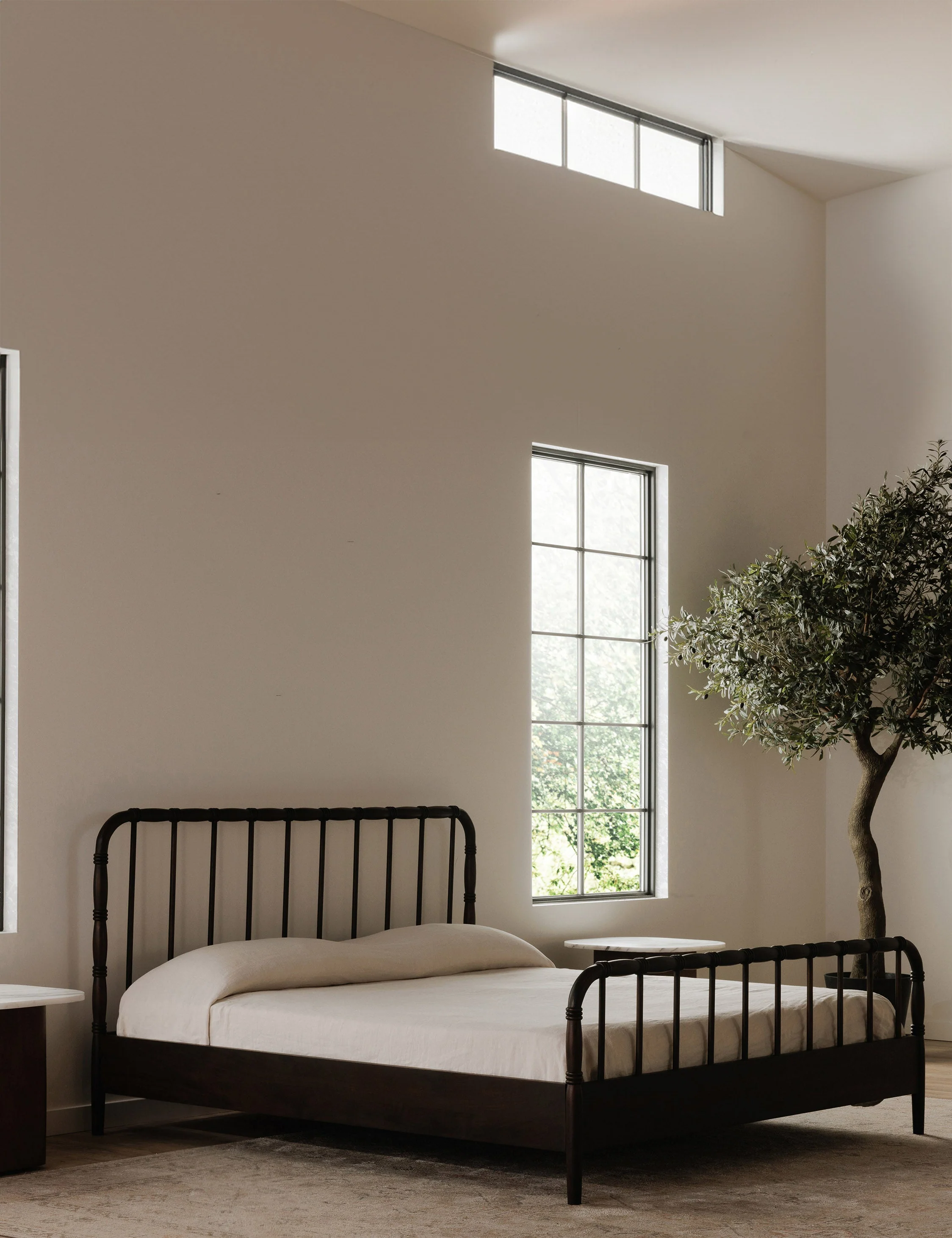 Platform Bed - We love a good wood bed frame