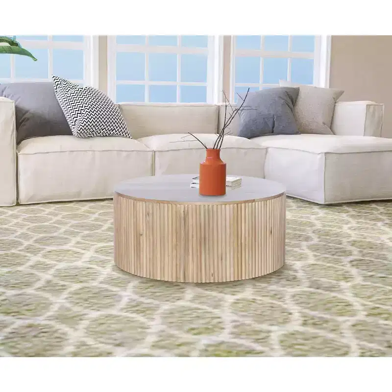Meridian Furniture Oakhill Natural Coffee Table