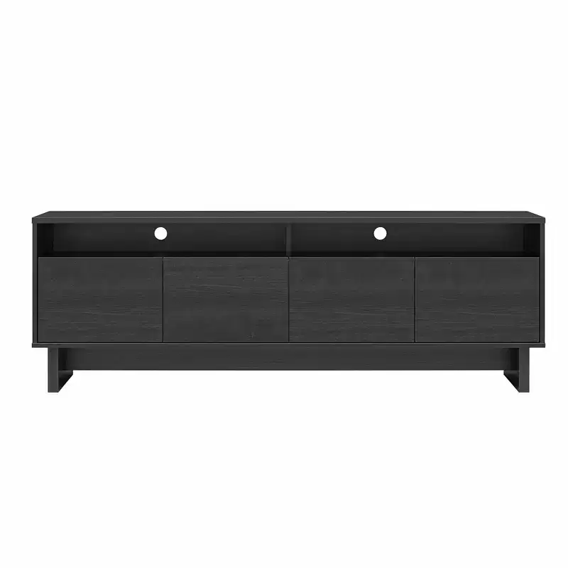 RealRooms Nivelle 4-Door TV Stand Console for TVs up to 75