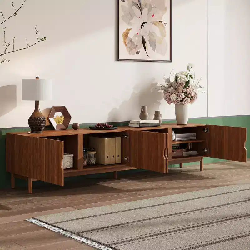87 Inch TV Stand for TVs up to 90