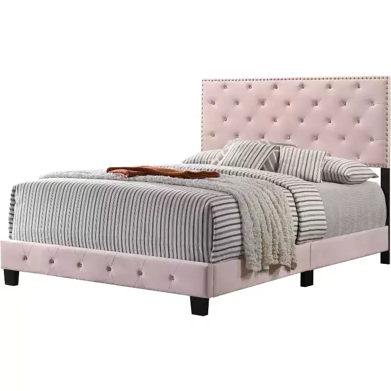 Passion Furniture Suffolk Queen Panel Bed