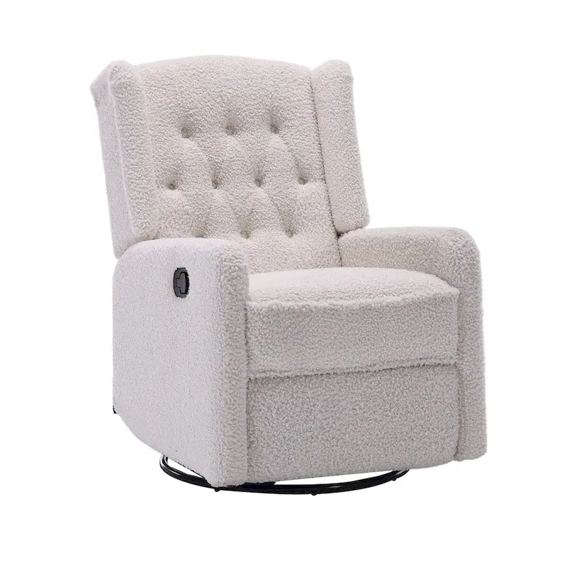 Multi-gear adjustable lounge chair 360 degrees full rotation rocking chair