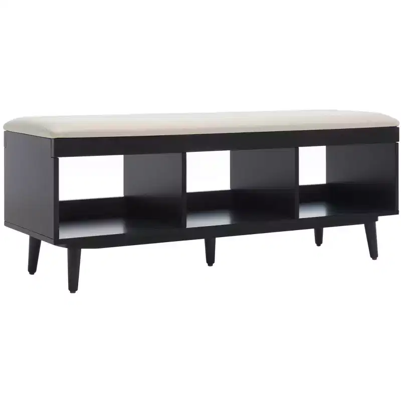 Cricket Open Shelf Bench With Cushion - BCH5000 - Safavieh