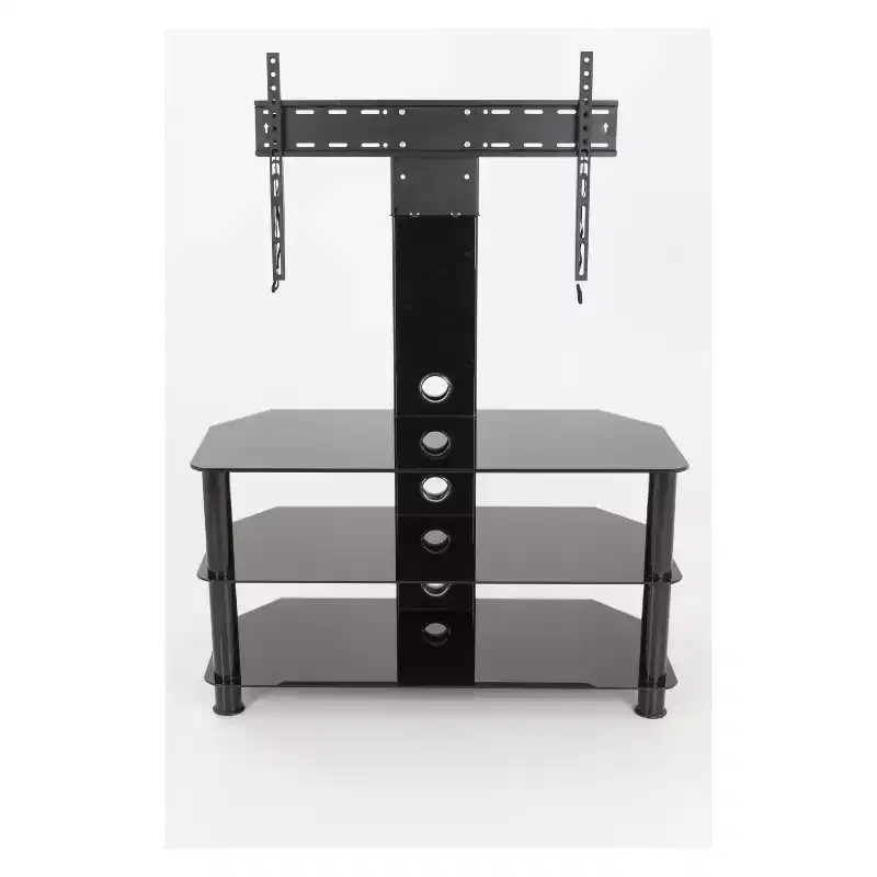 TV Stand for TVs up to 60" with TV Mount Black - AVF