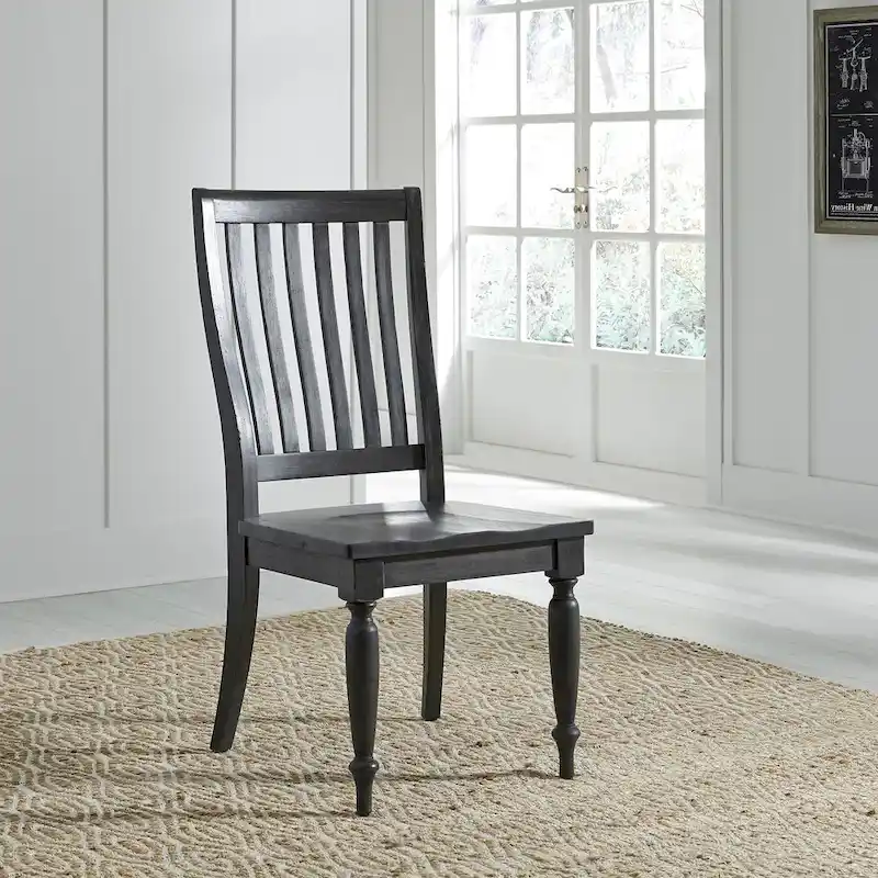 Harvest Home Chalkboard 7 Piece Trestle Table Set