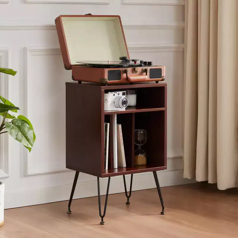 PexFix Record Cabinet Suitable For Record Player Stands Record Player Tables Living Rooms With Legs