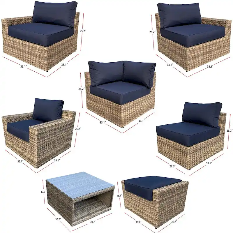 Vantura 10-Piece Fire Seating Set