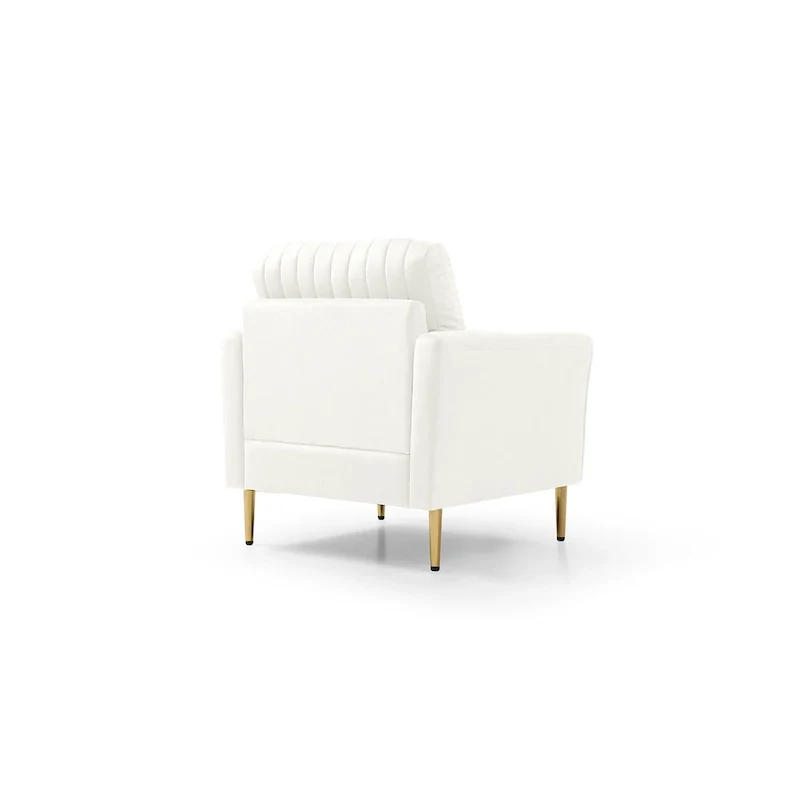 Velvet Accent Chair Living Room Chair Set of 2