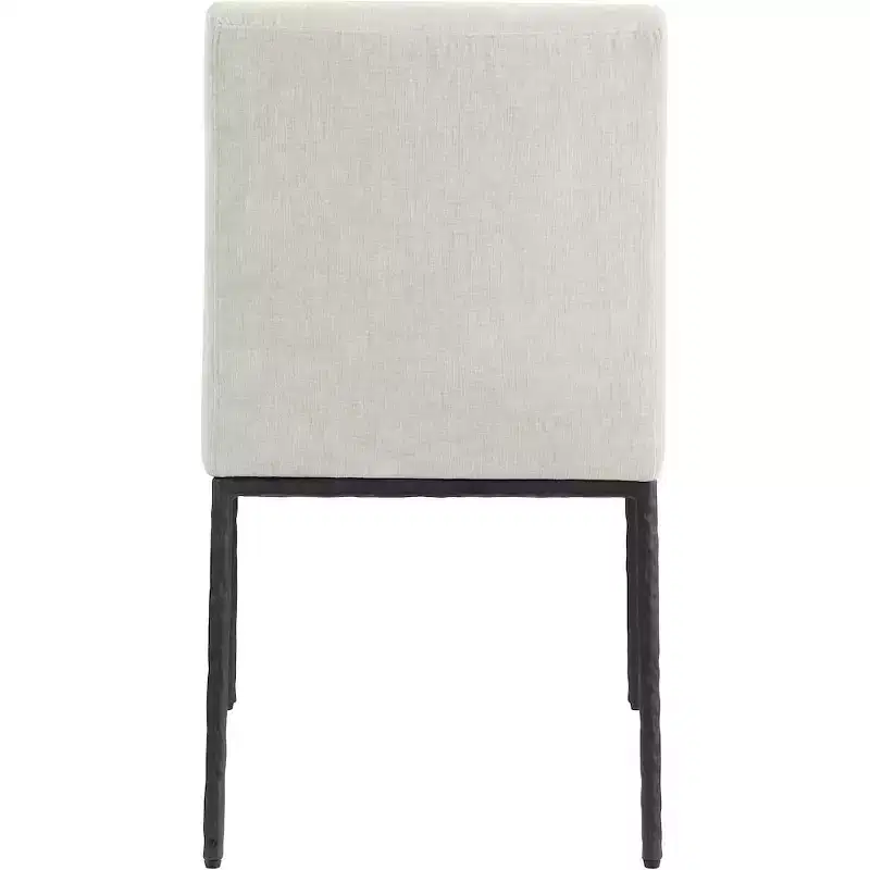 Meridian Furniture,Reeves Chenille Fabric Dining Chair, Set of 2