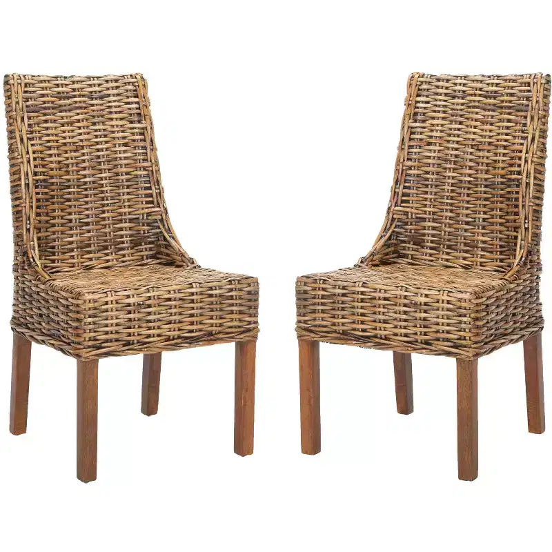 Suncoast 18 H Arm Chair (Set of 2) - FOX6503 - Safavieh Couture