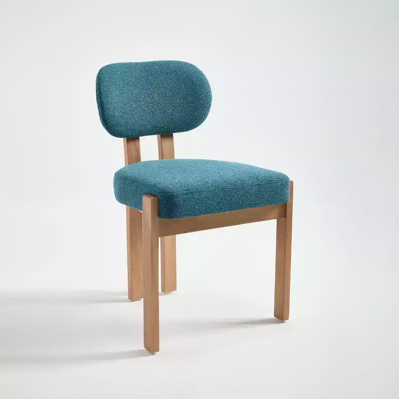 Chenille Upholstered Side Chair Dining Chairs