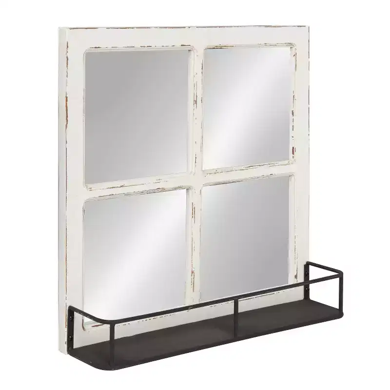 Jackson Functional Wall Mirror - Kate & Laurel All Things Decor