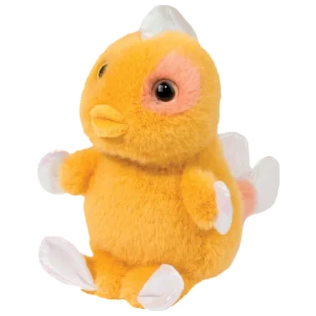 Flop Goldfish Stuffed Animal Plush Toy Soft Orange Fish Cuddle
